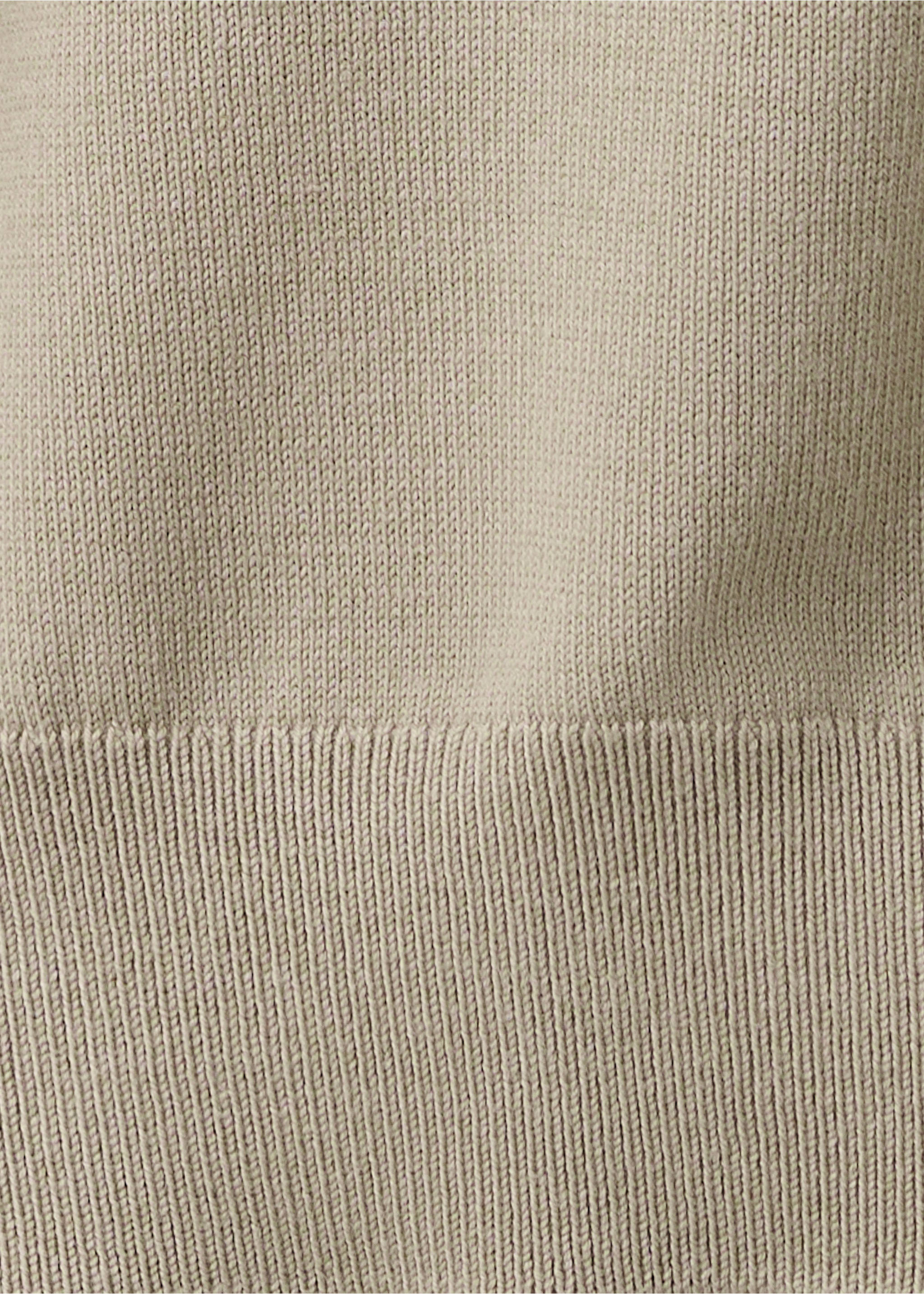 T-shirt maille fine coton - Détail de l'article 8, Sable. Ref: 37081435-00.
