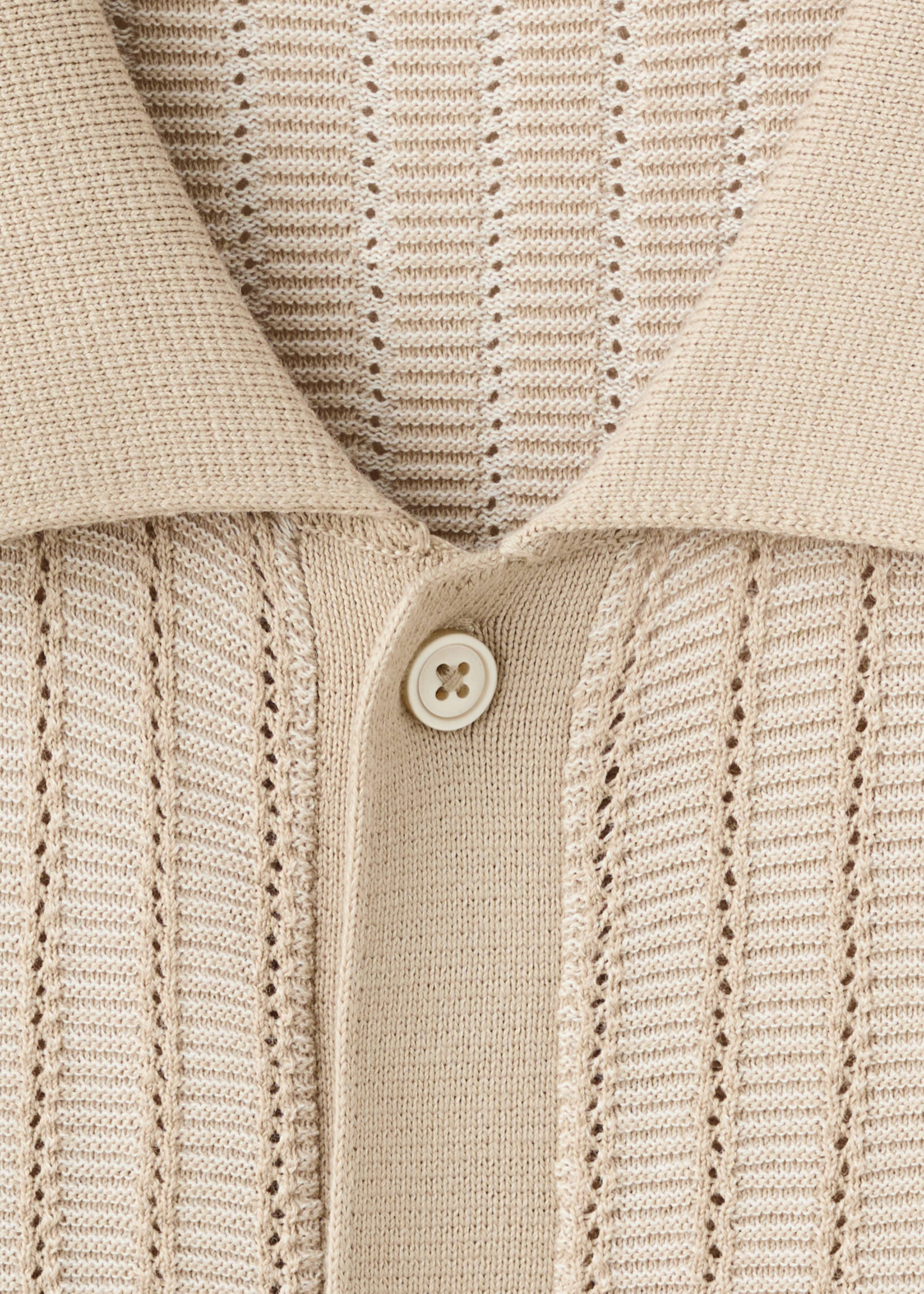 Polo punto estructurado 100% algodón - Detalle del artículo 0