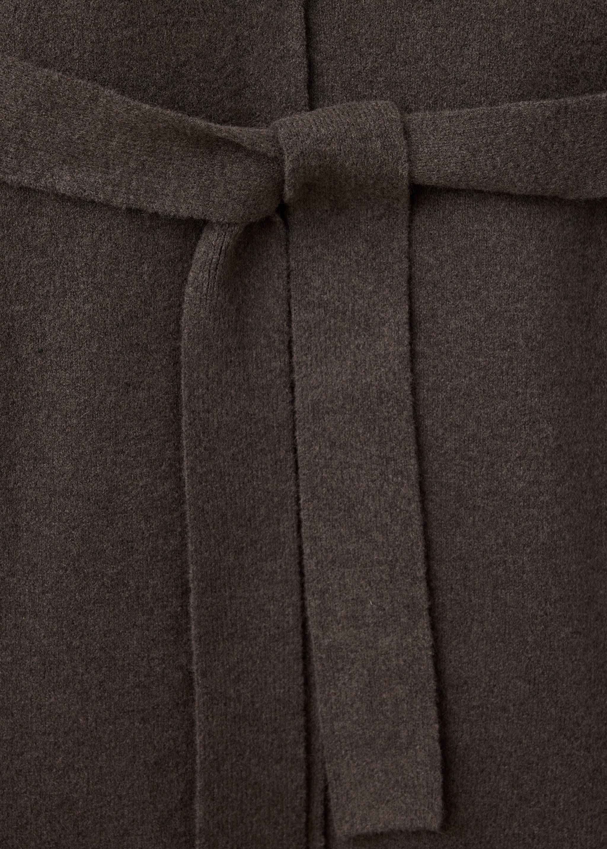 Robe de chambre longue en tricot - Détail de l'article 0