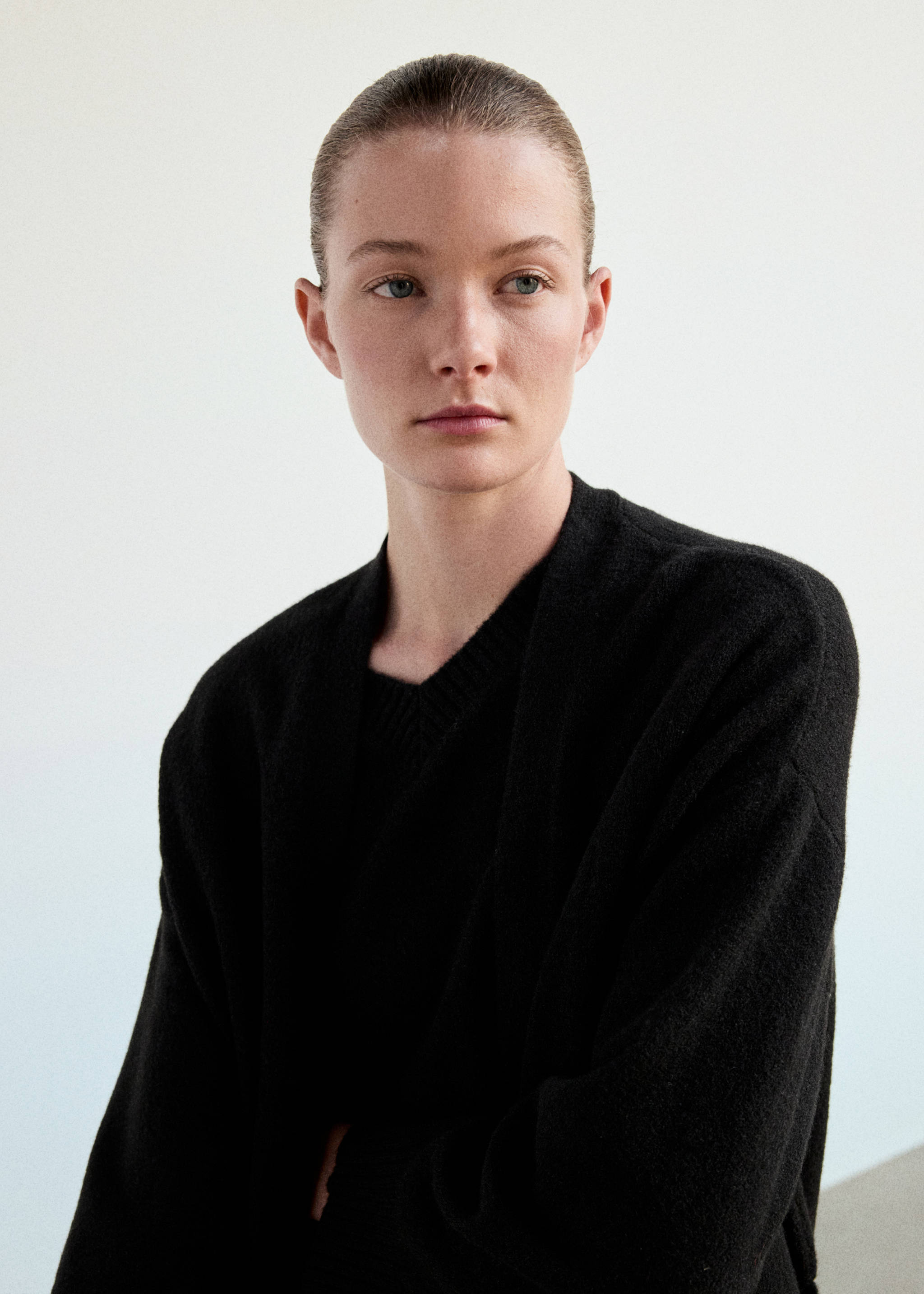 Robe de chambre longue en tricot - Détail de l'article 4