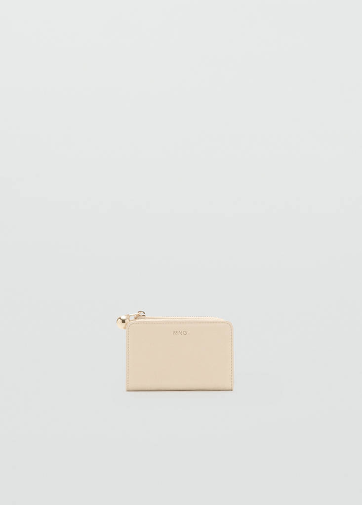 Mini-bead small purse — Pastel Yellow