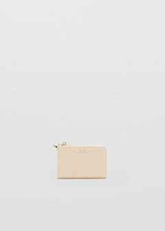 Mini-bead small purse — Pastel Yellow 1