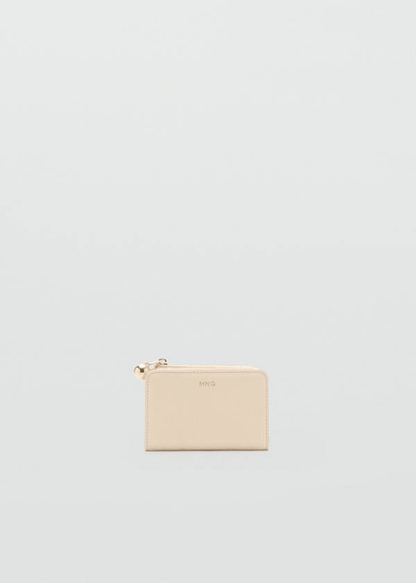 Mini-bead small purse — Pastel Yellow