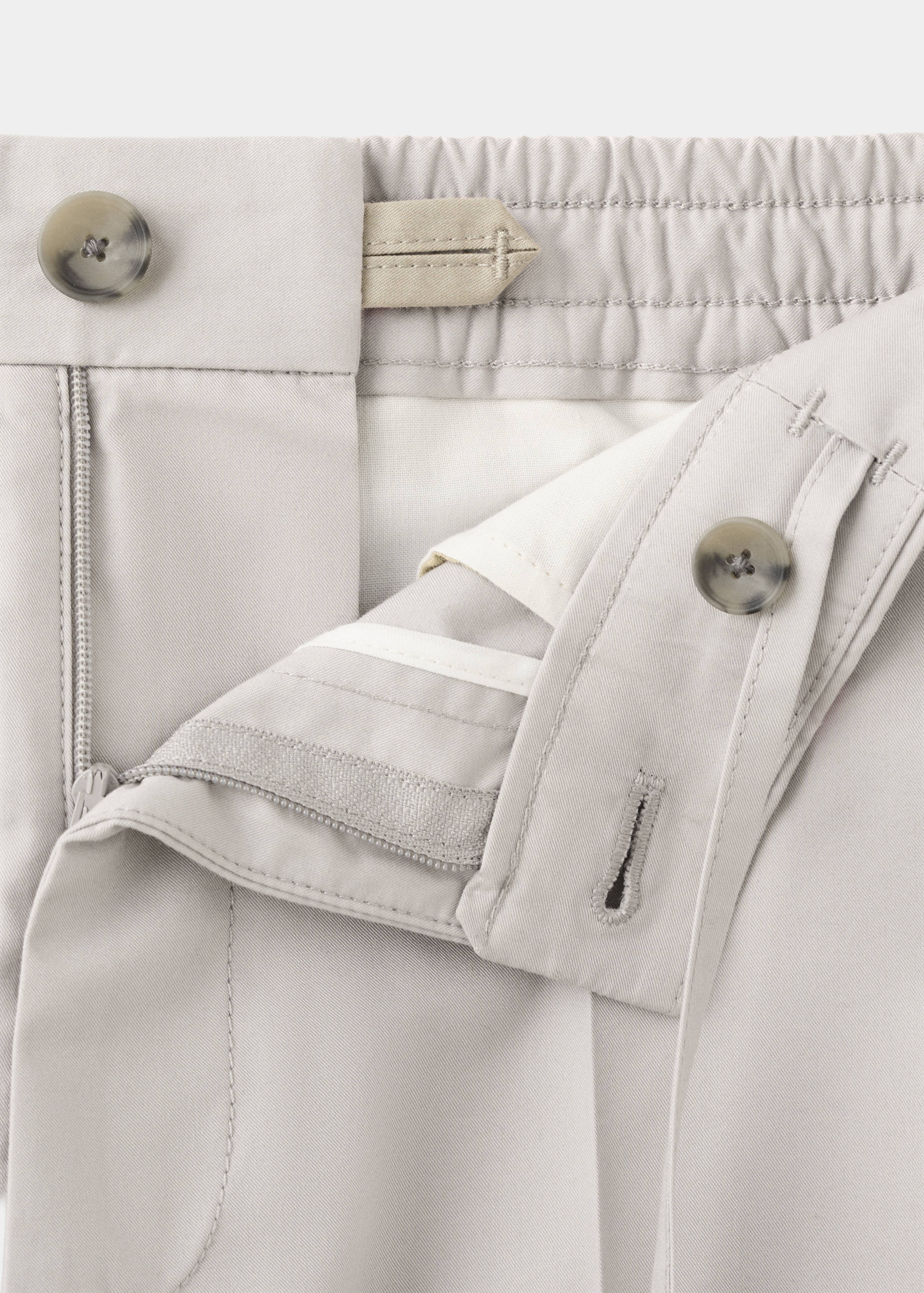 Bermudes slim fit cotó lyocell - Detall de l'article 8