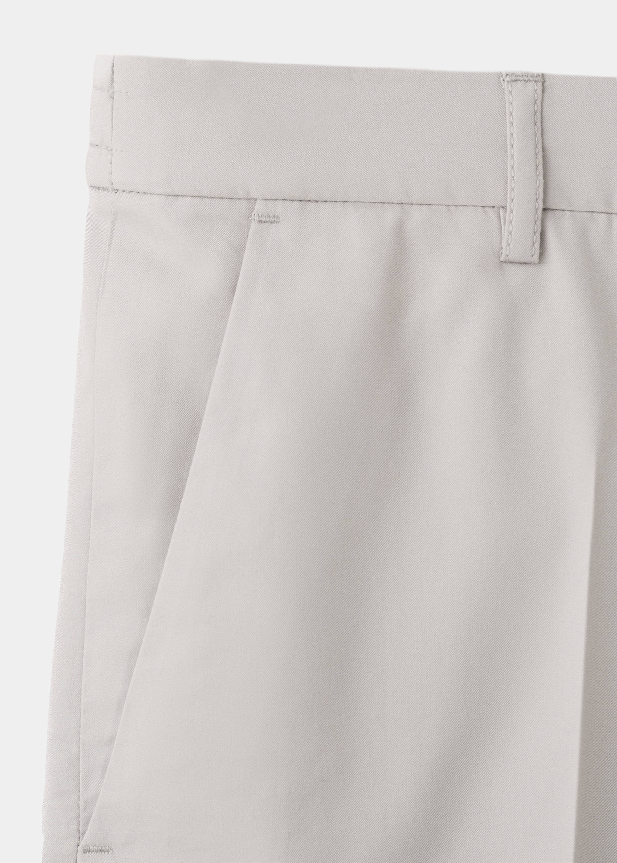 Bermuda slim-fit coton lyocell - Détail de l'article 0