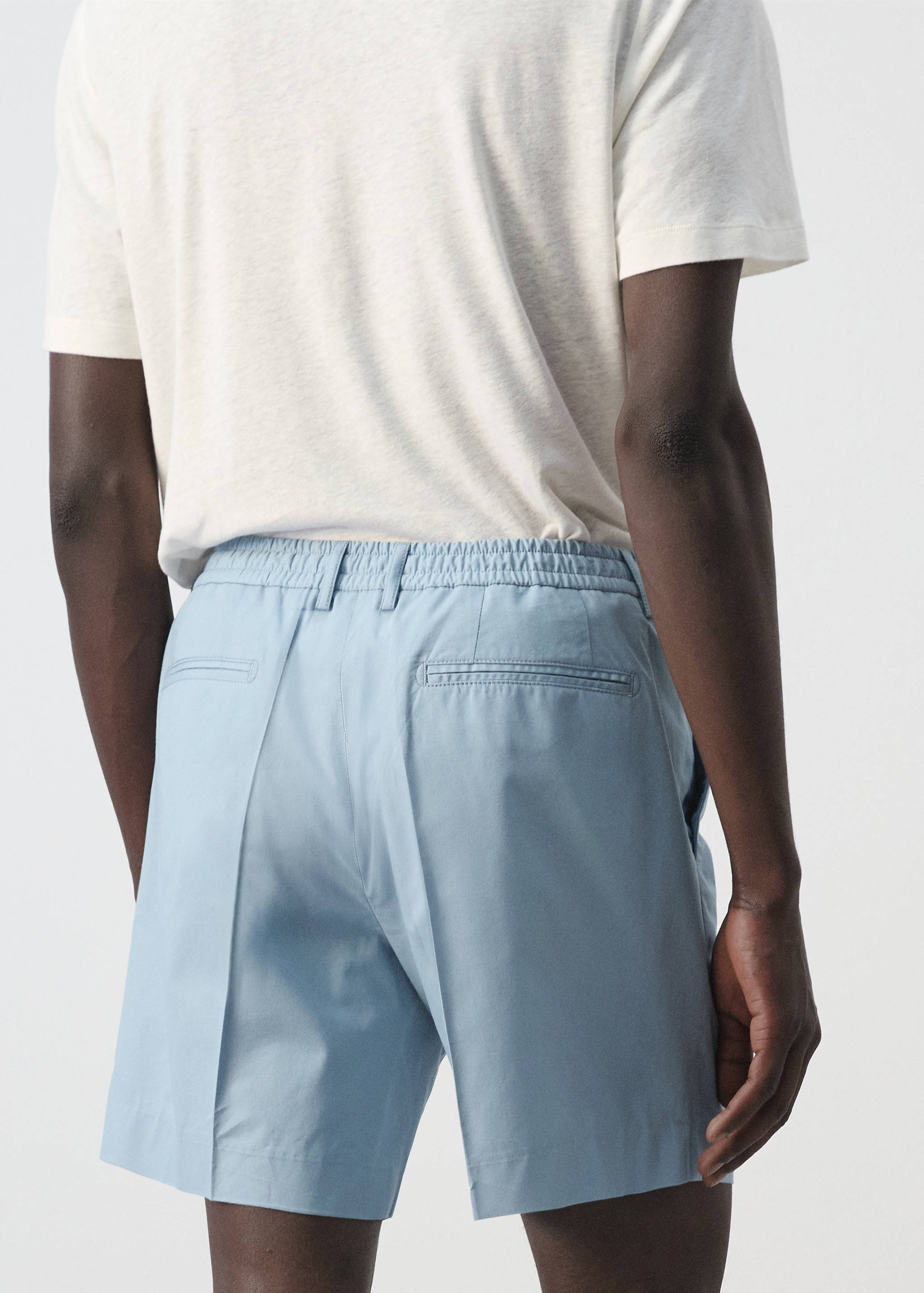 Bermudes slim fit cotó lyocell - Detall de l'article 2