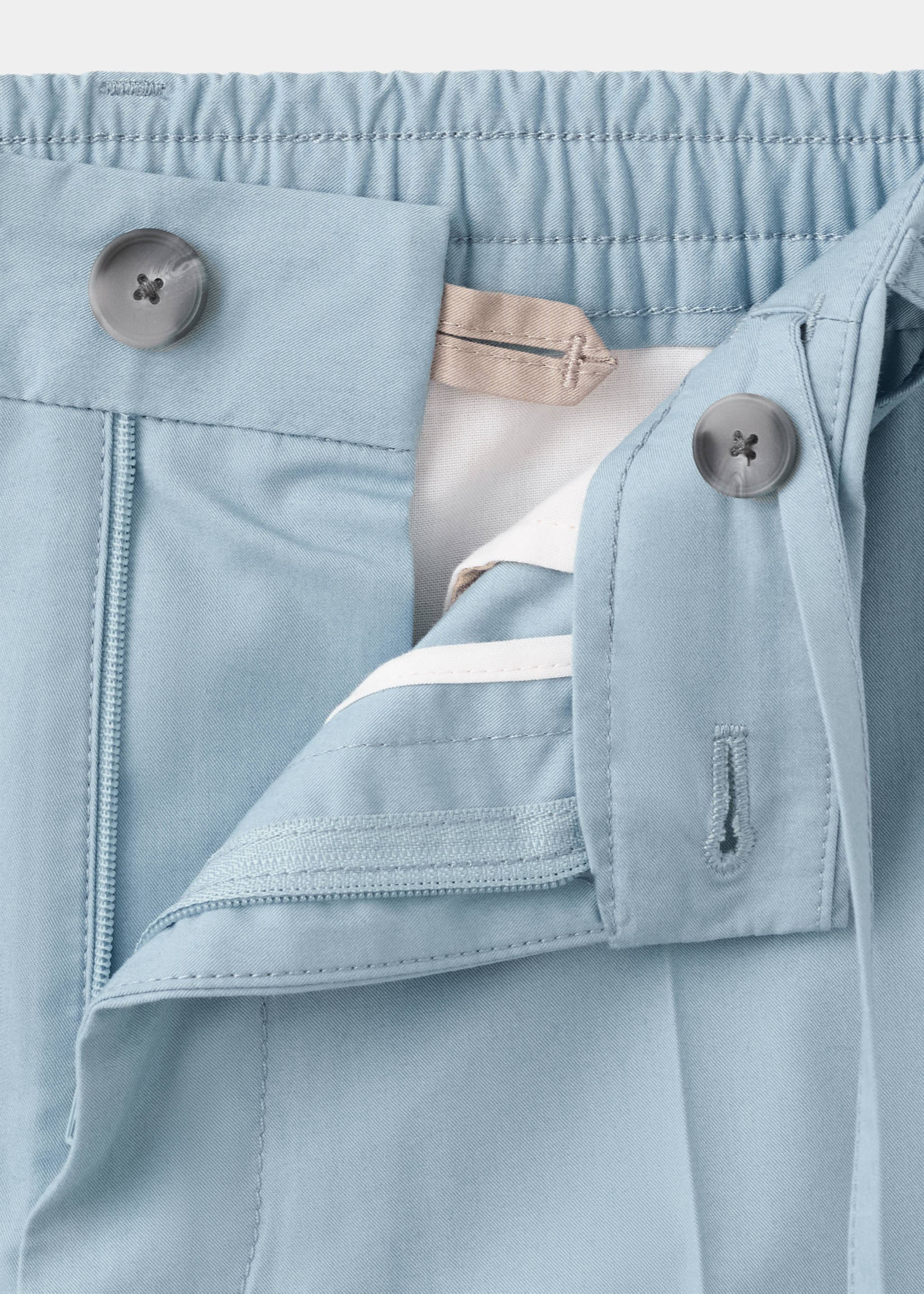 Bermudes slim fit cotó lyocell - Detall de l'article 8