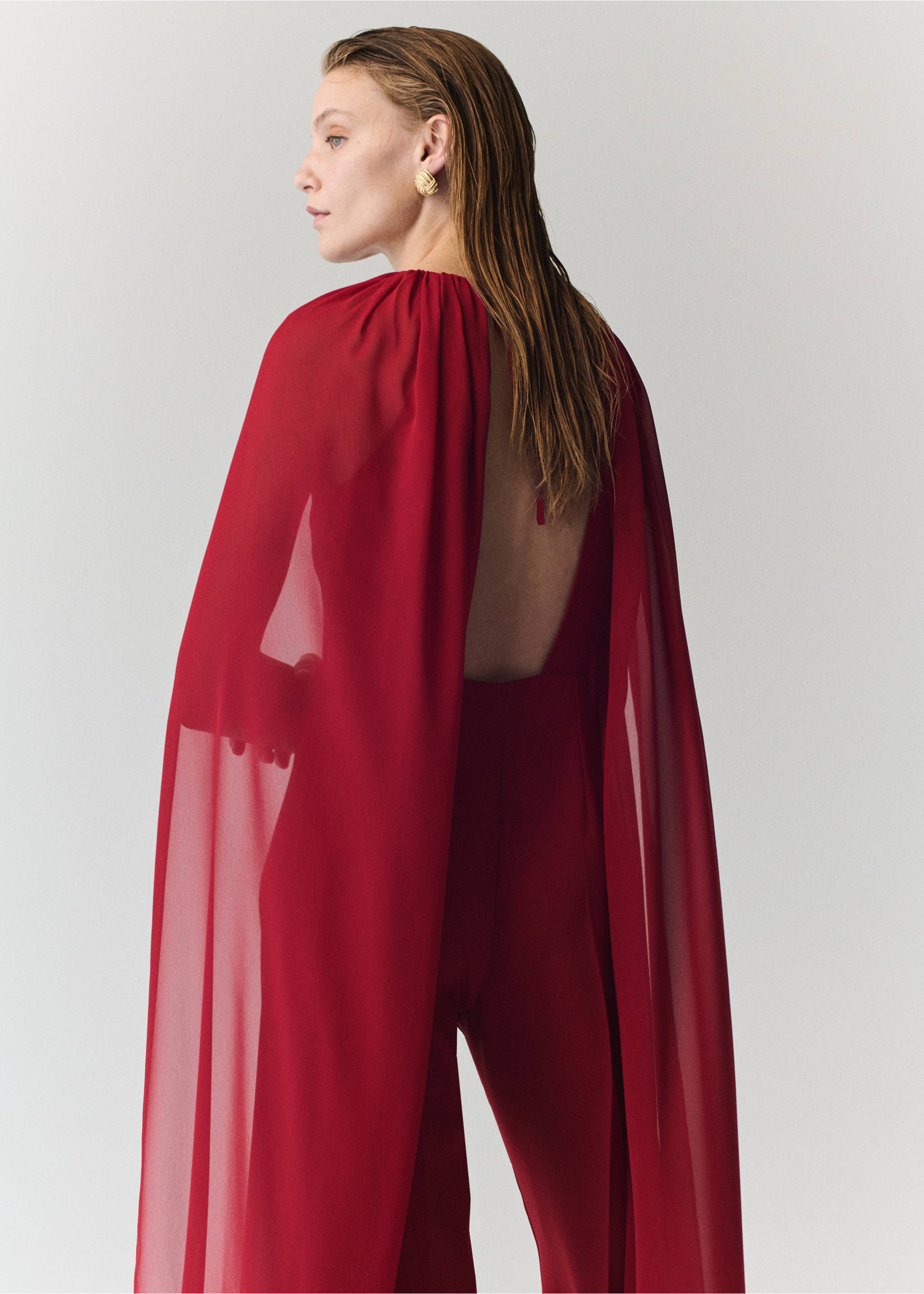 Single-layer openings - Reverse of the article, Red. Ref: 37081450-00.