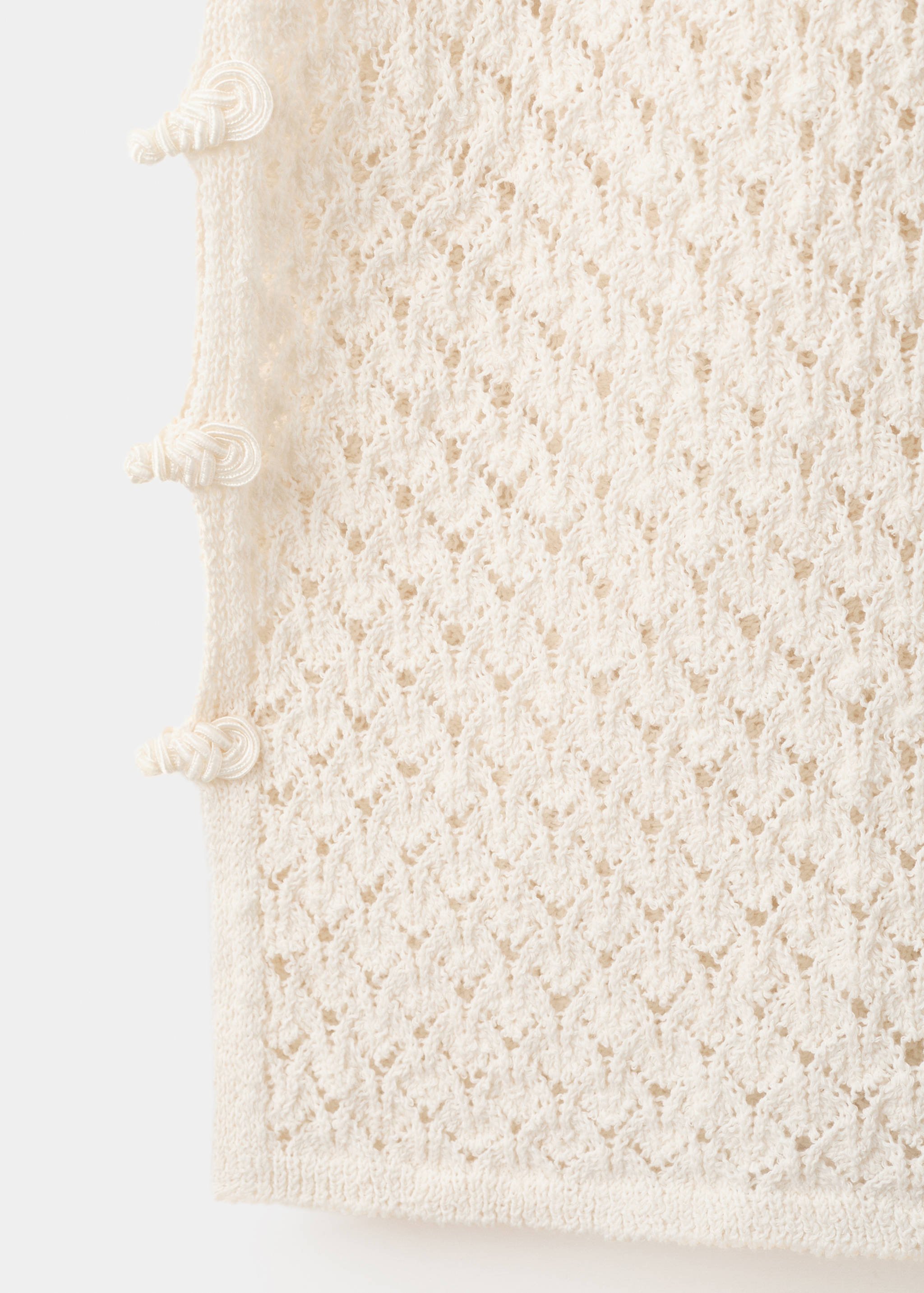 Openwork knitted trousers - Details of the article 8
