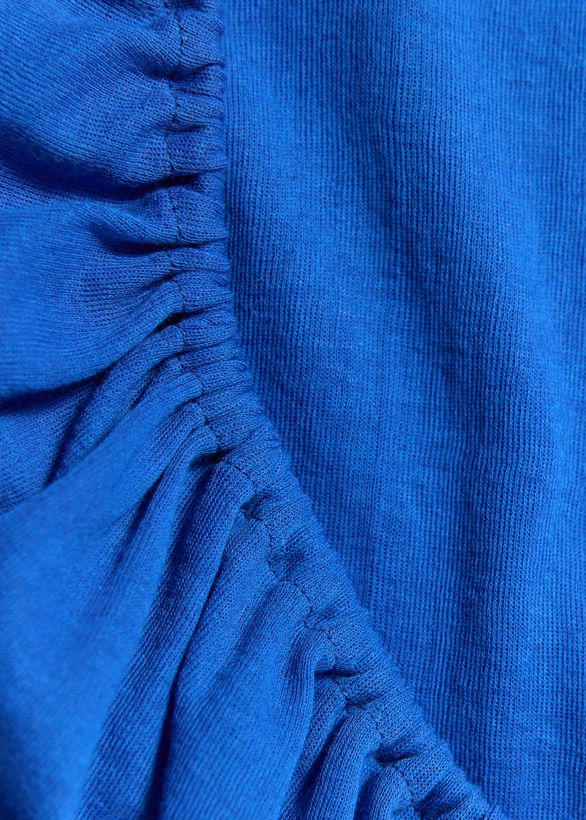 Ruched split overlay top - Details of the article 0