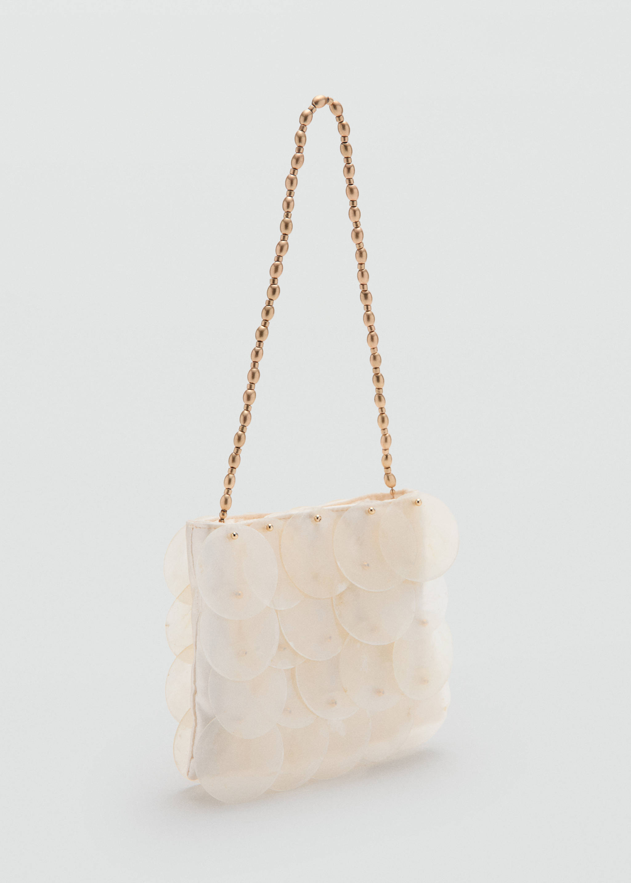 Carteira de mão com conchas - Plano médio