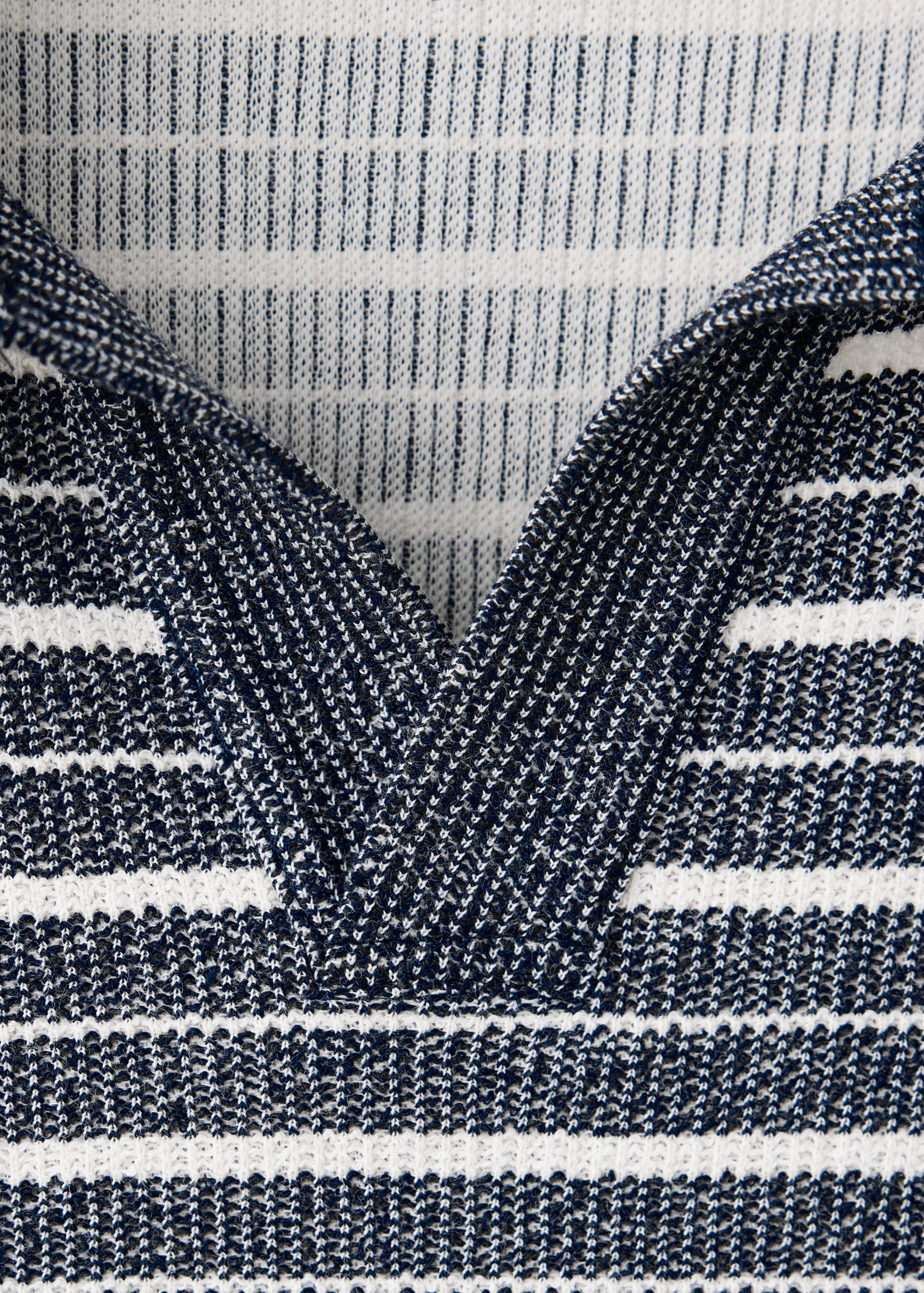 Polo regular fit en coton à rayures - Détail de l'article 8