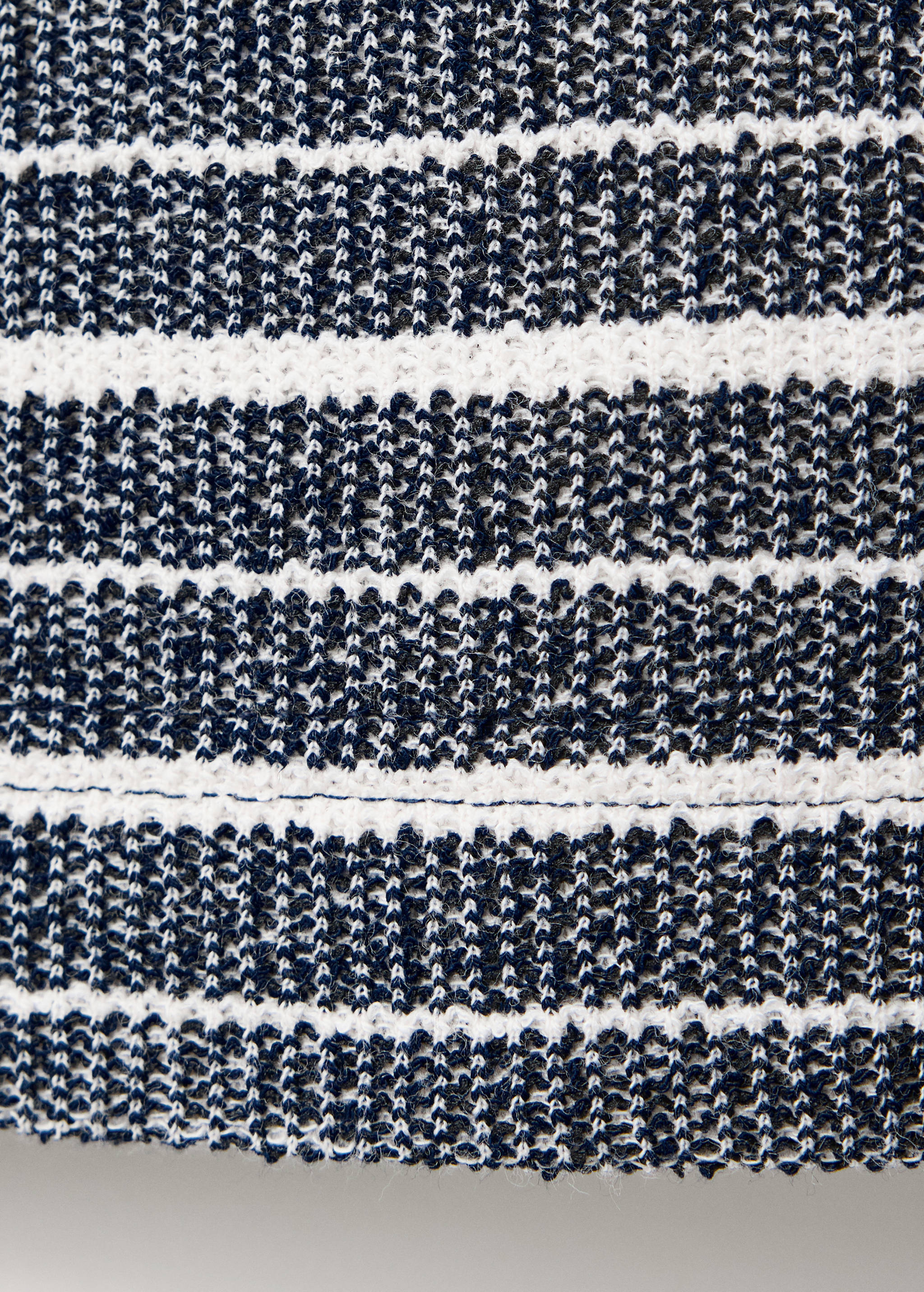 Polo regular fit en coton à rayures - Détail de l'article 0