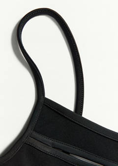 Strappy top with cut-outs — Black 7