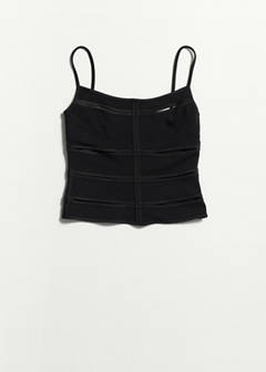 Strappy top with cut-outs — Black 5