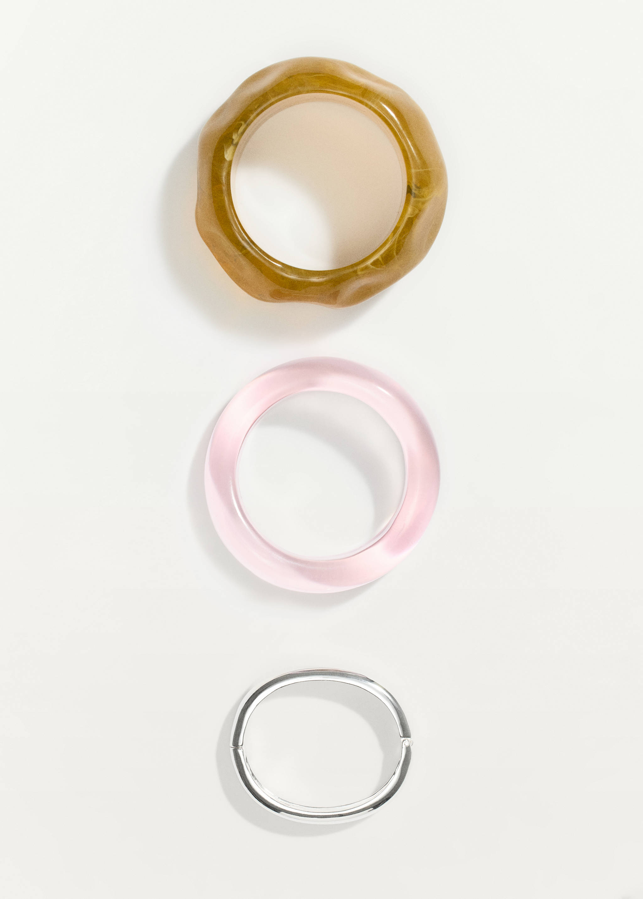 Lot 3 maxi bracelets volume combinés - Article sans modèle