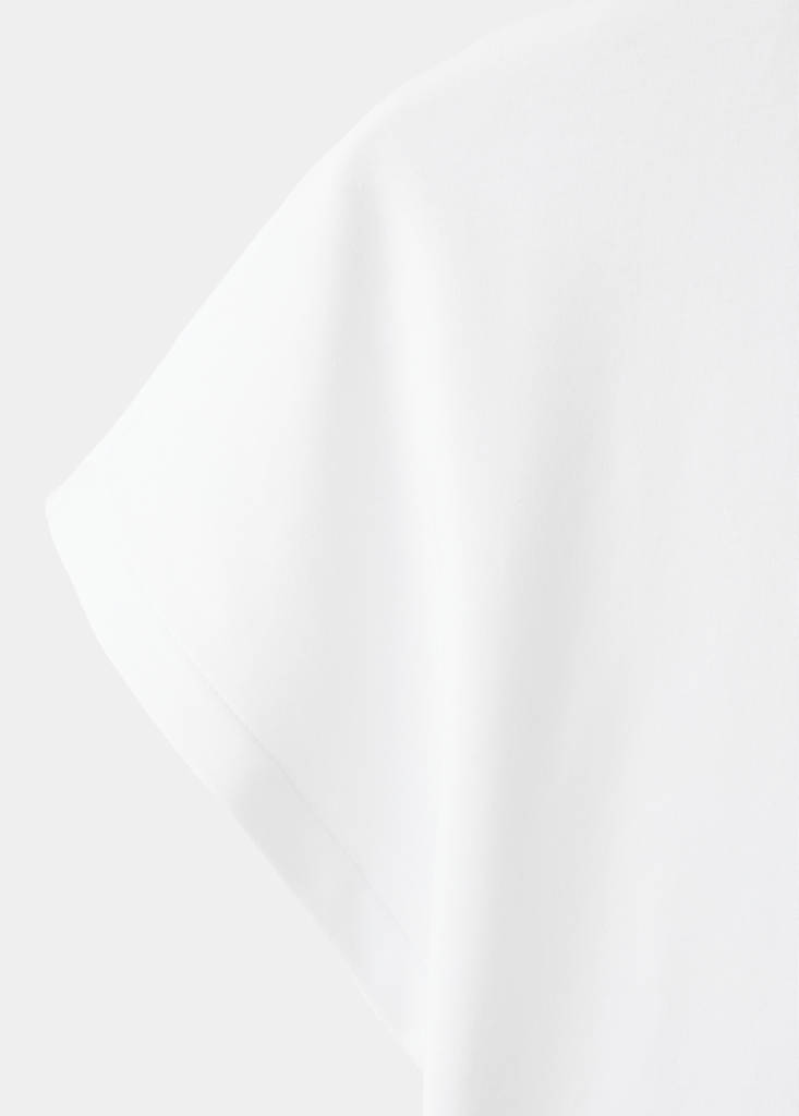 Short-sleeved cotton t-shirt — White