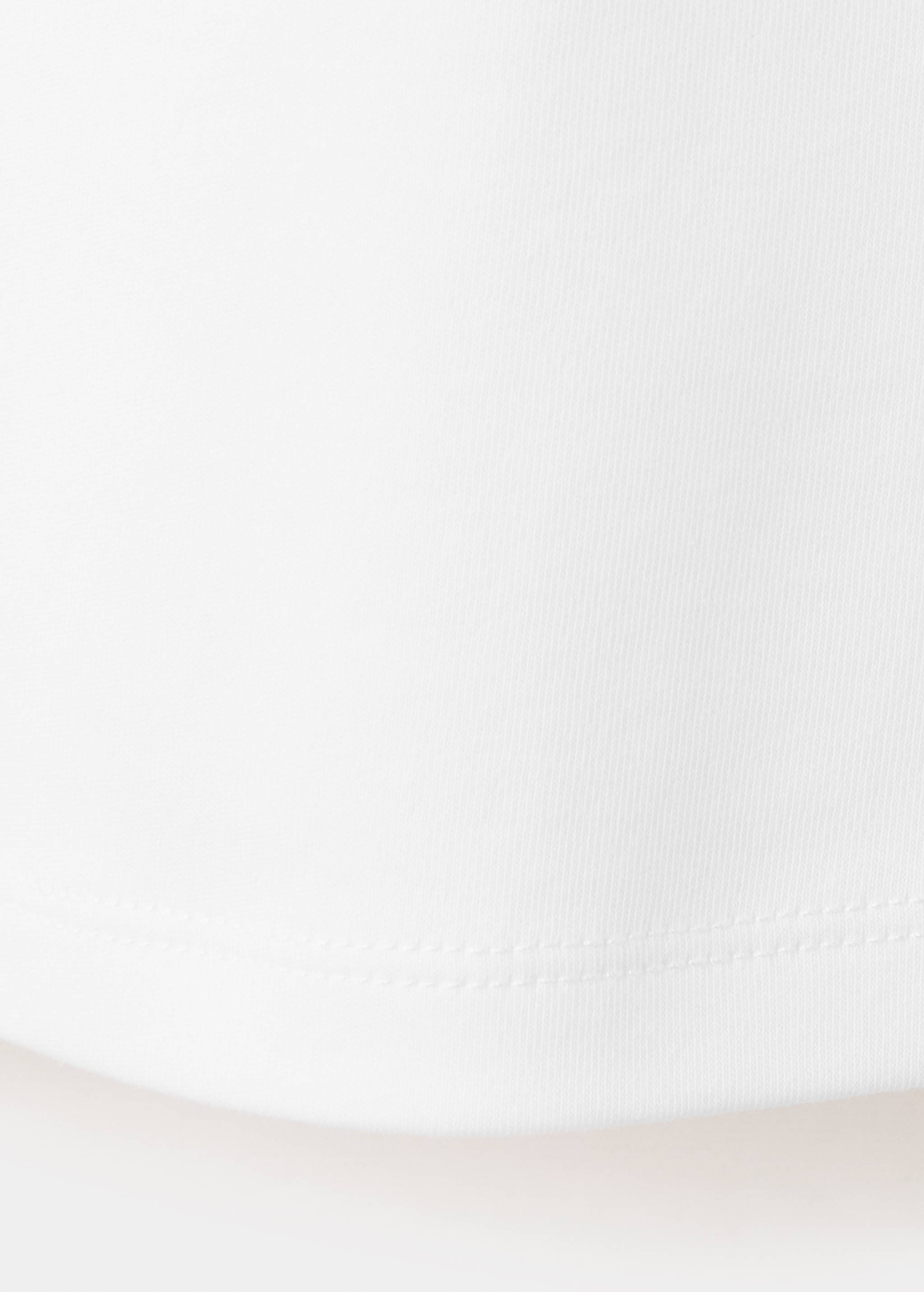 Short-sleeved cotton t-shirt - Details of the article 0