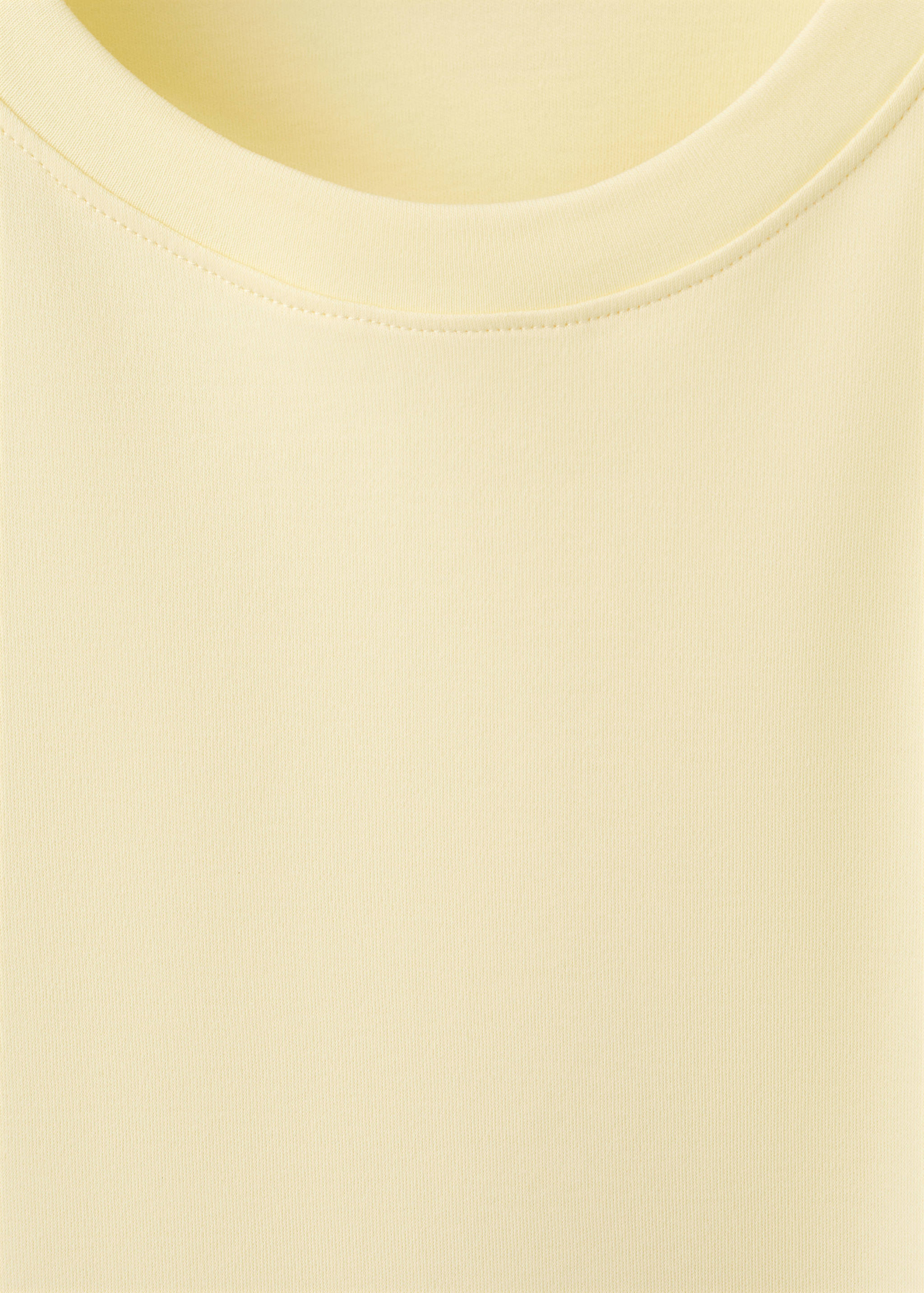 Short-sleeved cotton t-shirt - Details of the article 0