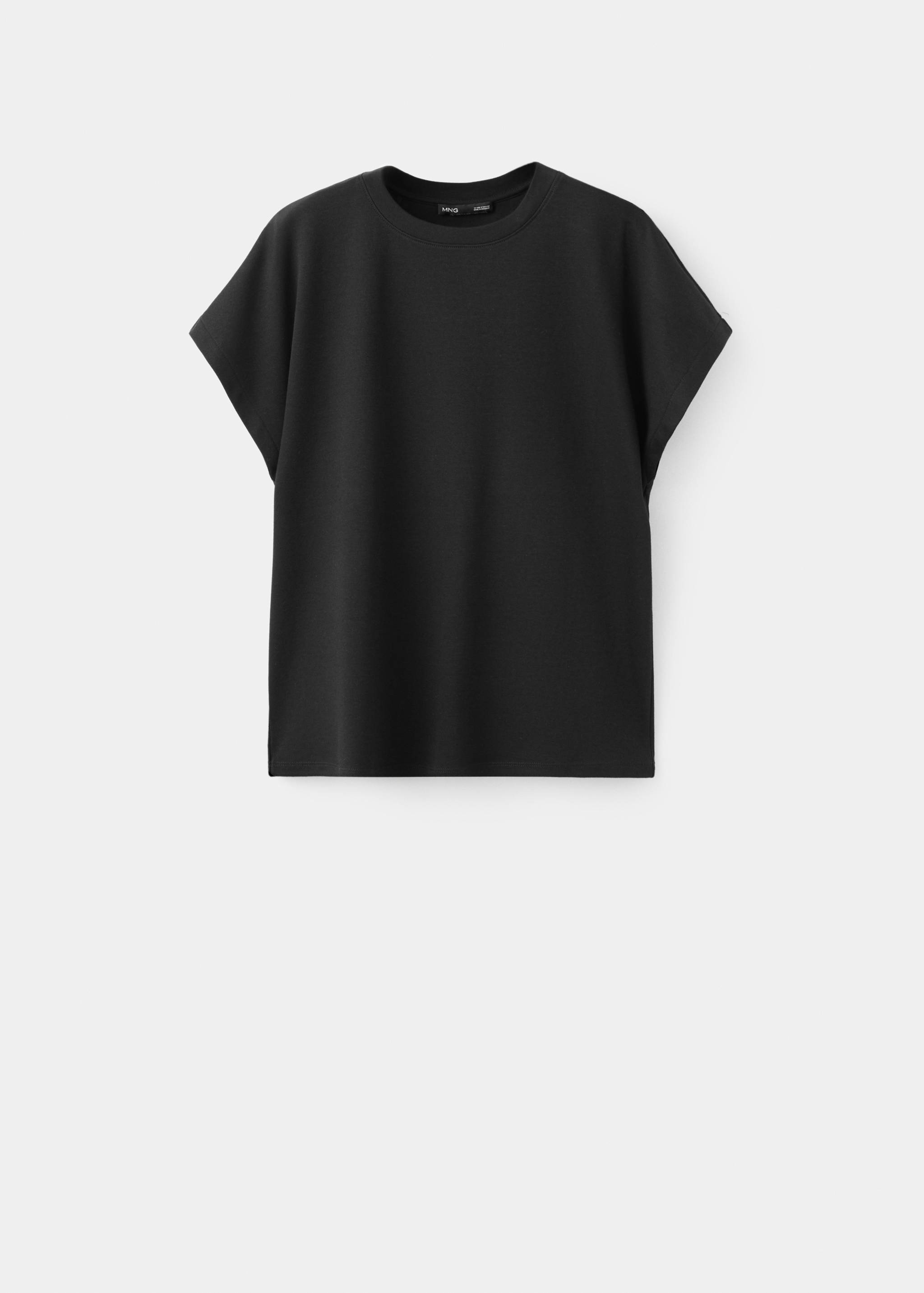 Short-sleeved cotton t-shirt - Article without model