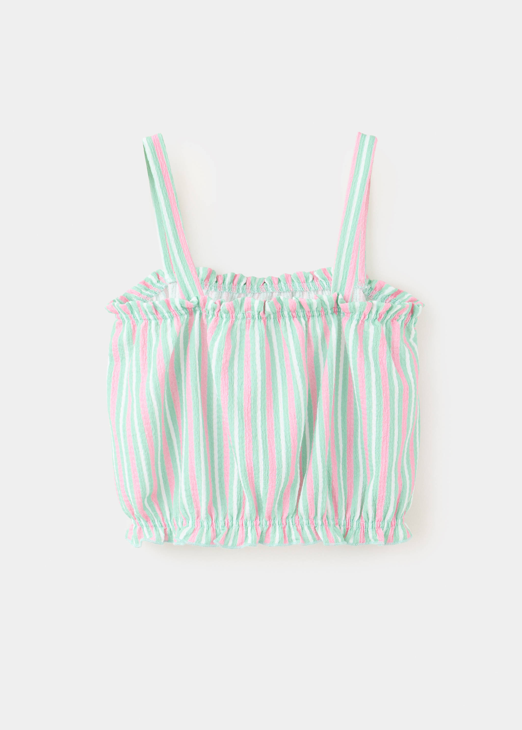 Combined stripe top - Reverse of the article