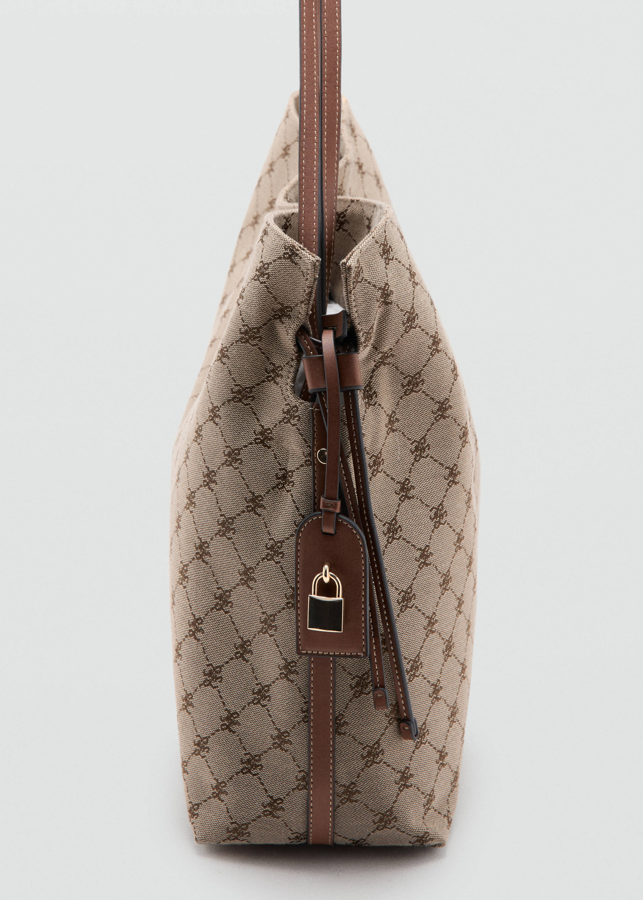 Beuteltasche mit Jacquardmuster - Detail des Artikels 3