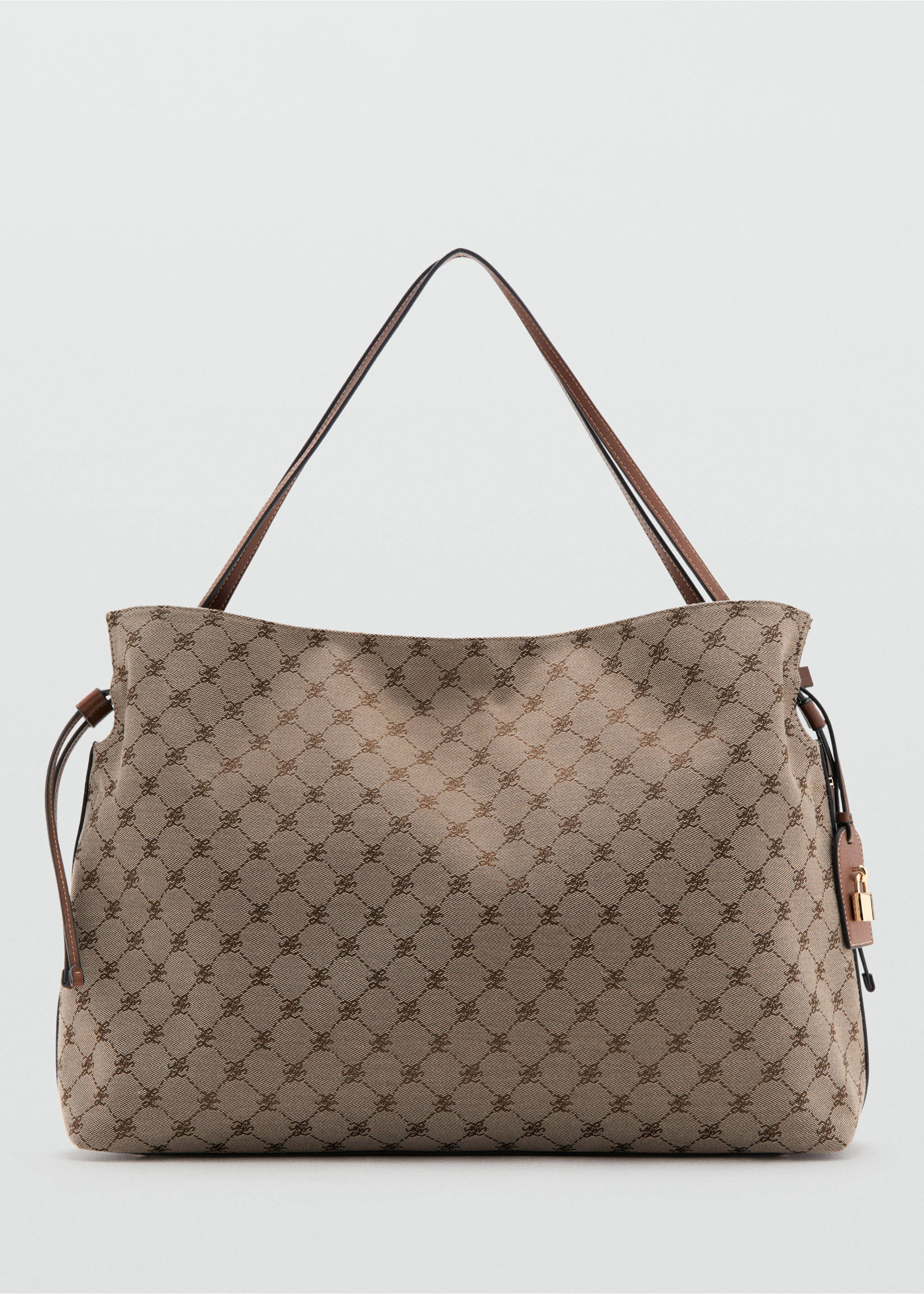 Jacquard bucket bag - Article without model, Leather. Ref: 37081477-00.