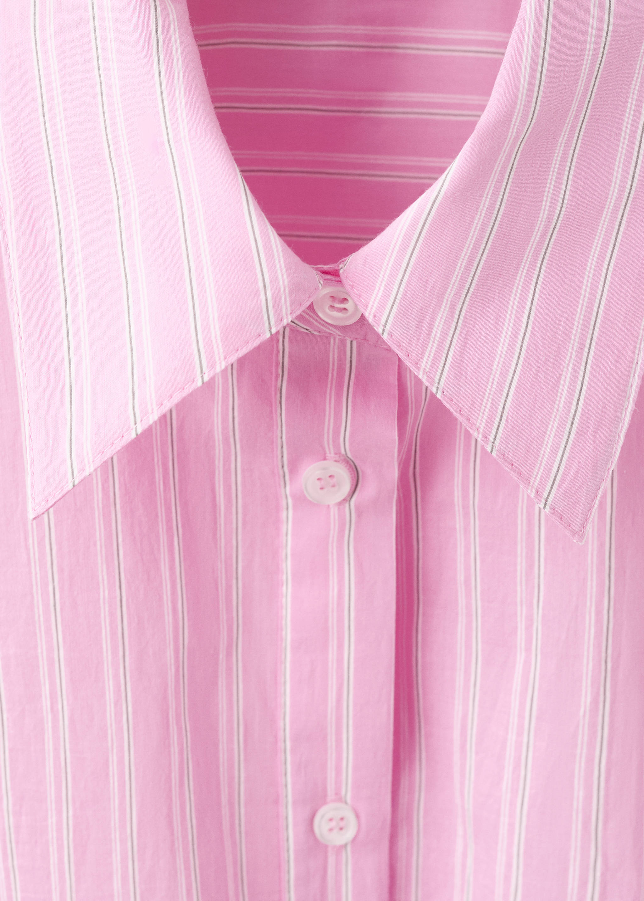 Camisa algodón rayas lazada - Detalle del artículo 8
