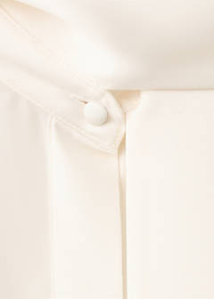 Silk shirt with fringed pocket square — Off White 6