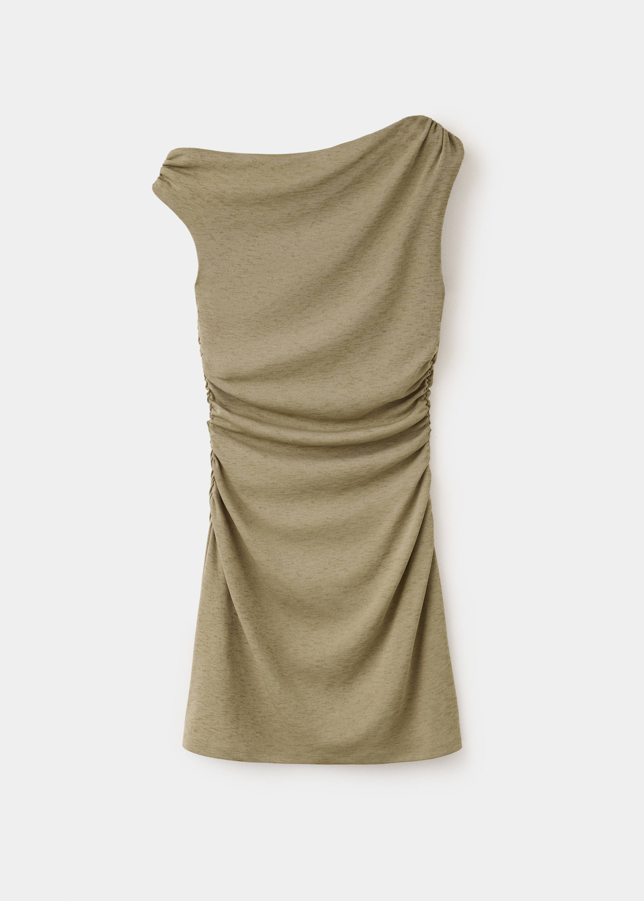 Asymmetrical pleated dress - Article without model