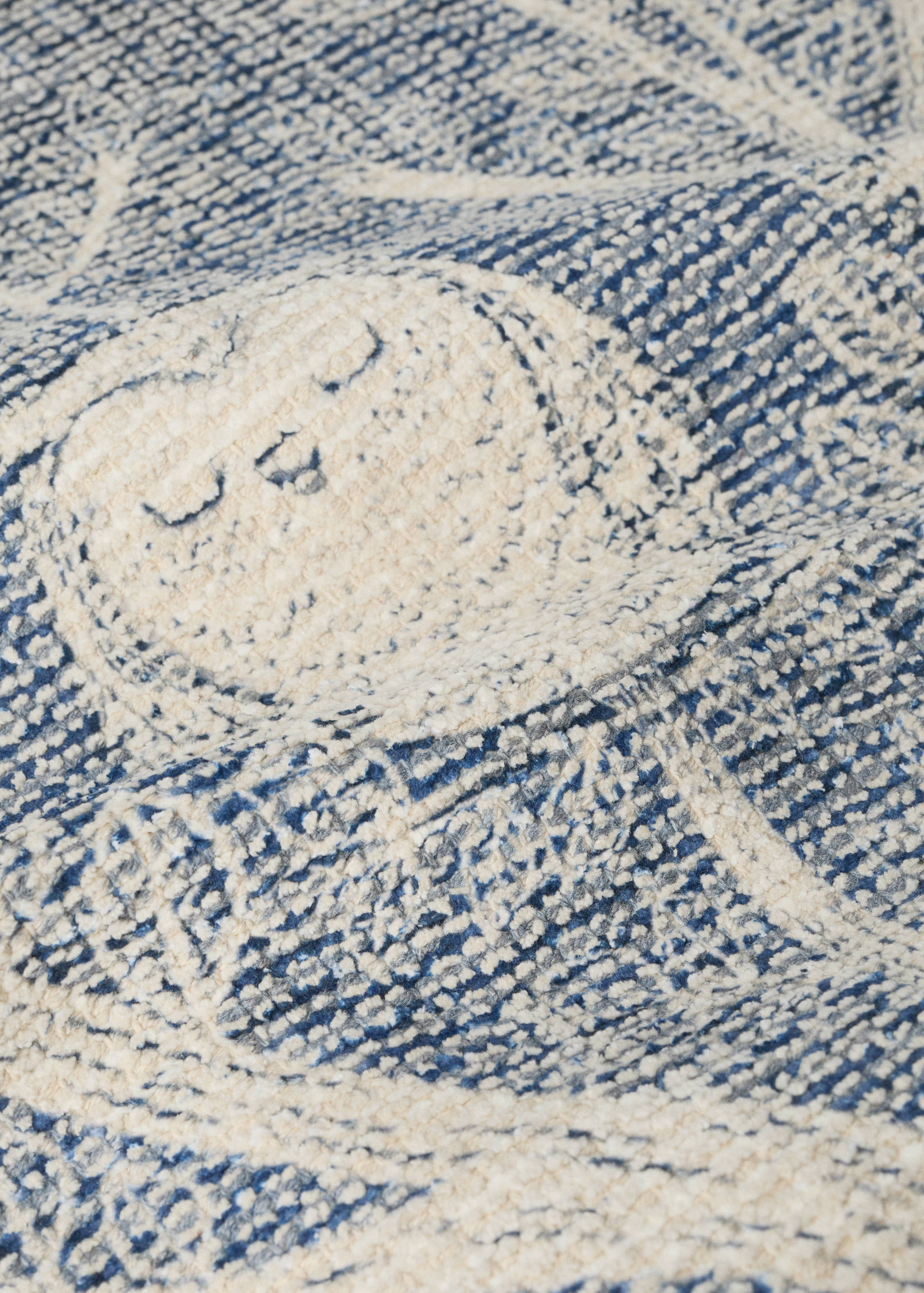 Tufted cotton rug 90x150 cm - Details of the article 1