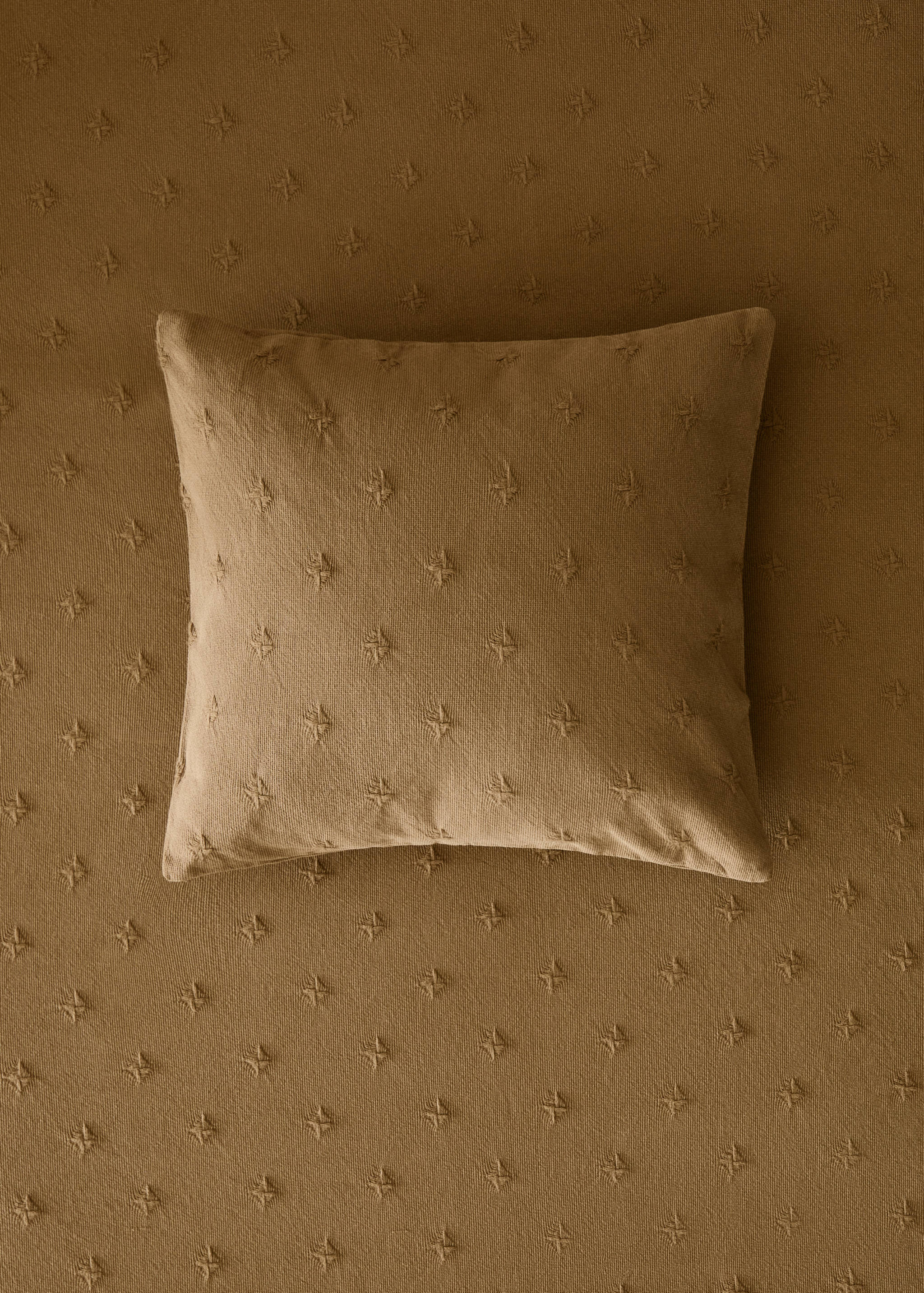 Children’s cotton jacquard cushion cover 40x40 cm - General plane