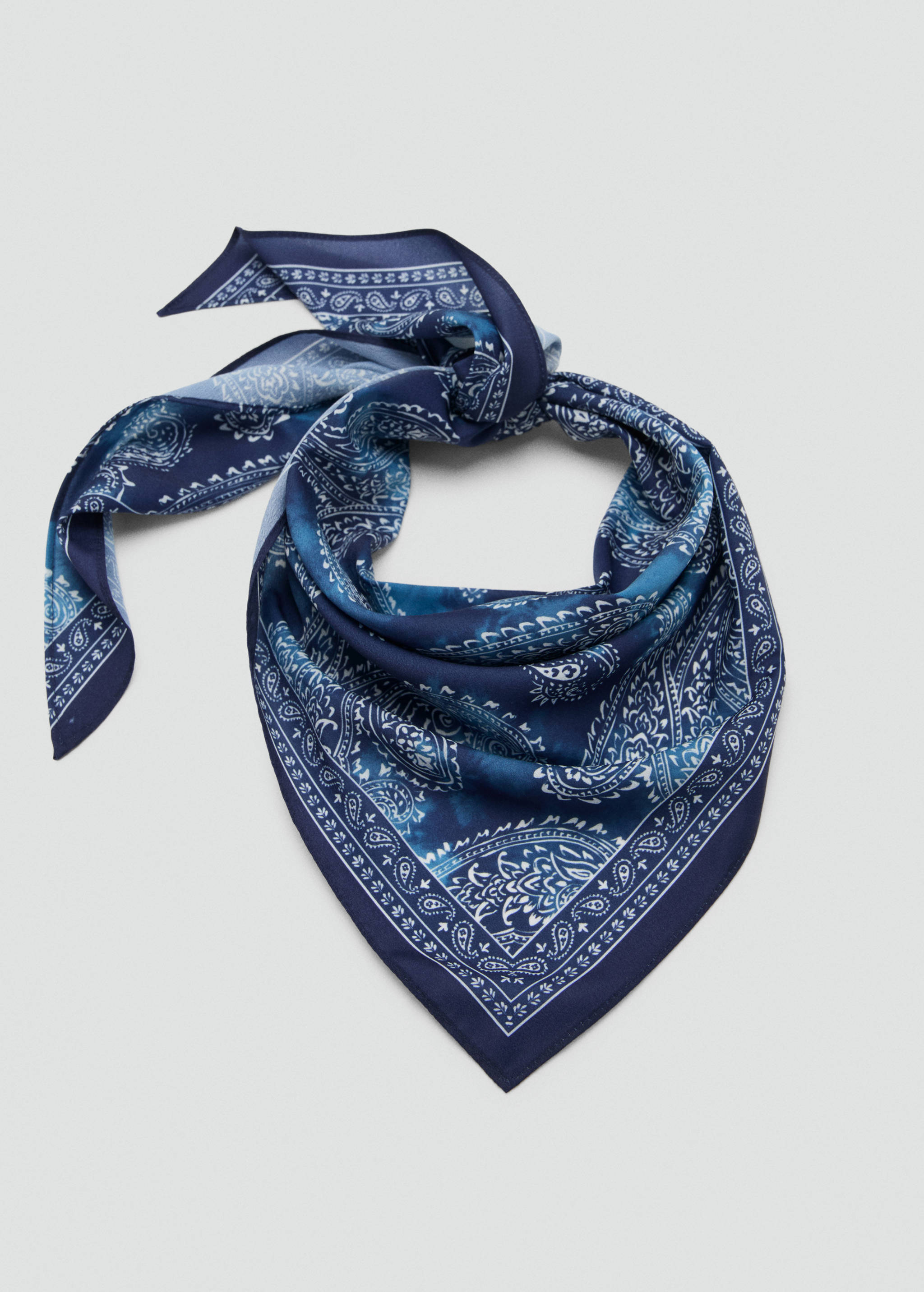 Triangular paisley bandana - Details of the article 1