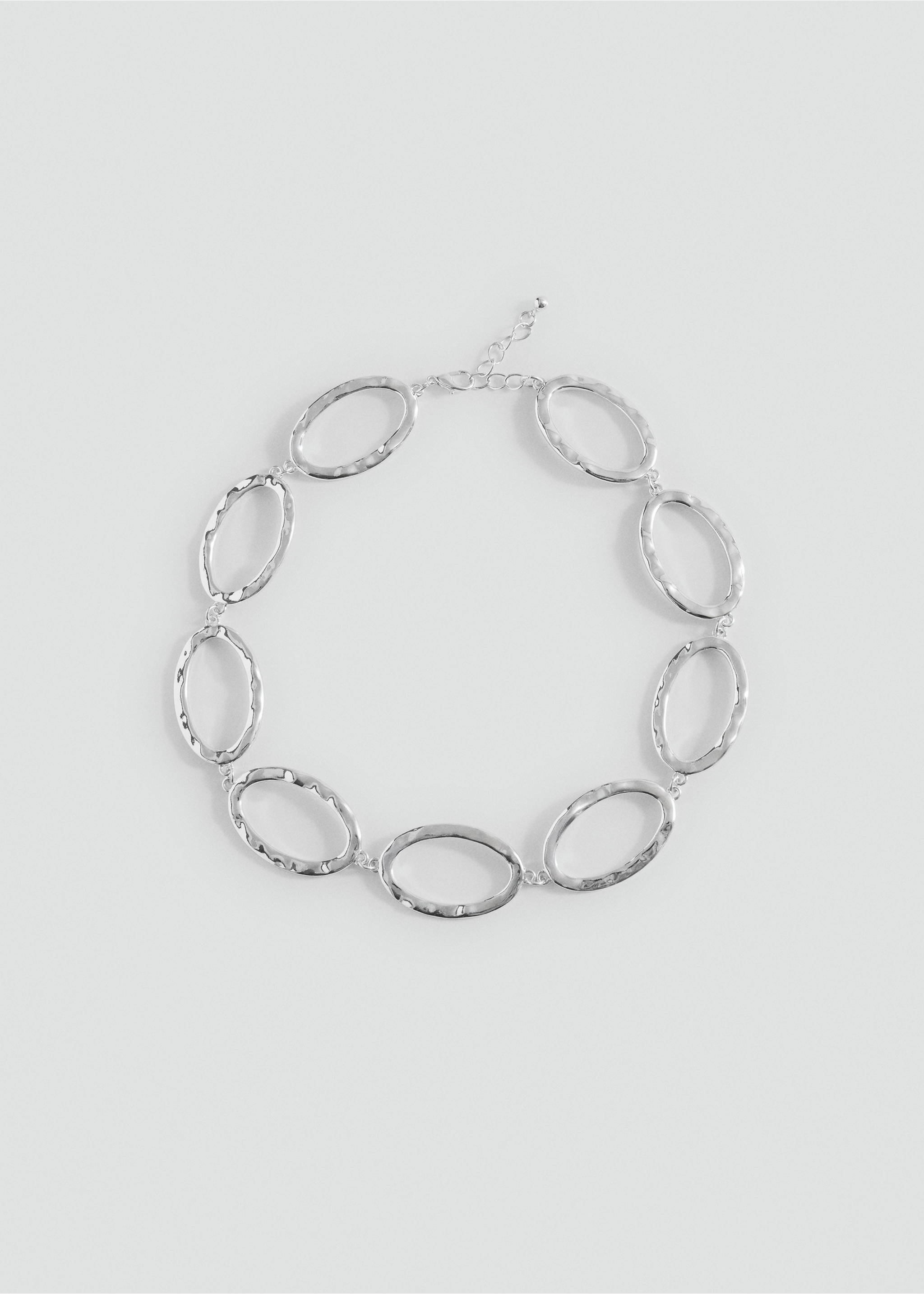 Chain choker necklace - Artikkel uten modell, Sølv. Ref: 37081537-00.