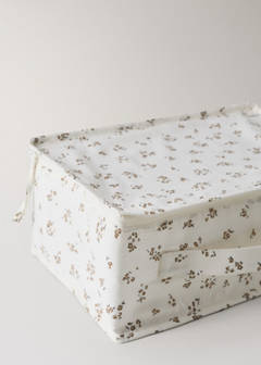 100% cotton floral percale bag — Off White 2