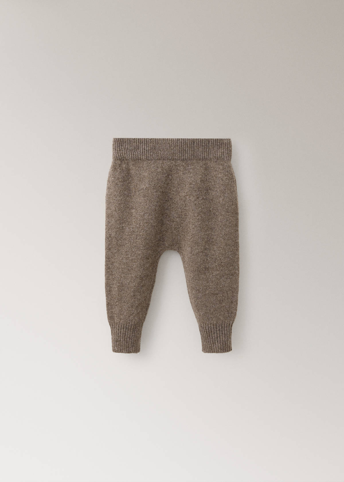 100% cashmere pyjama trousers — Medium Brown