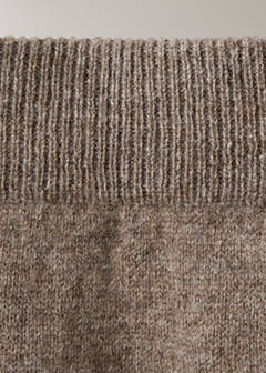 100% cashmere pyjama trousers — Medium Brown 2