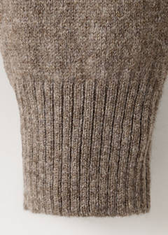 100% cashmere pyjama trousers — Medium Brown 3