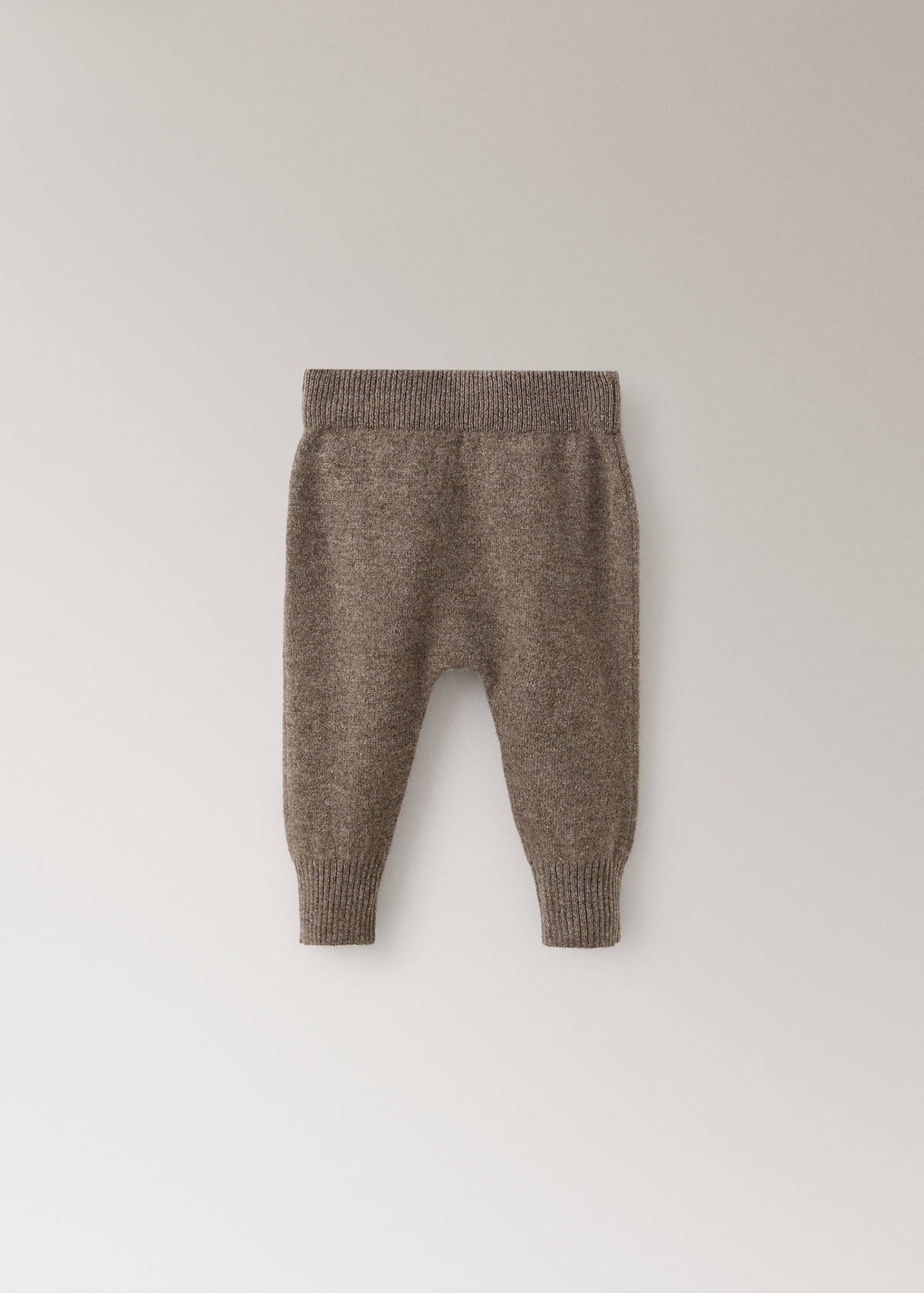 100% cashmere pyjama trousers — Medium Brown