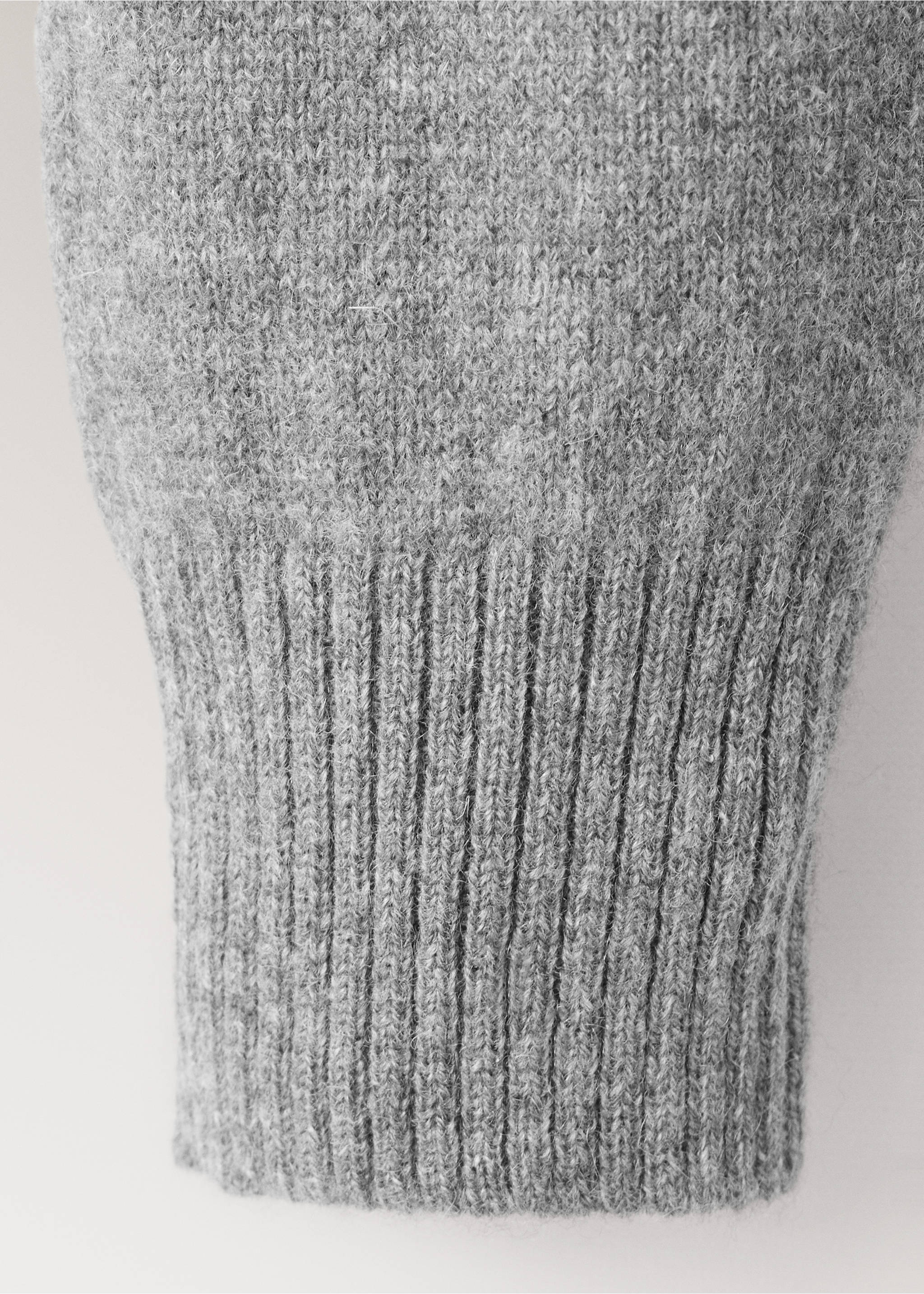 100% cashmere pyjama trousers - Details of the article 3, Grey. Ref: 37081545-00.