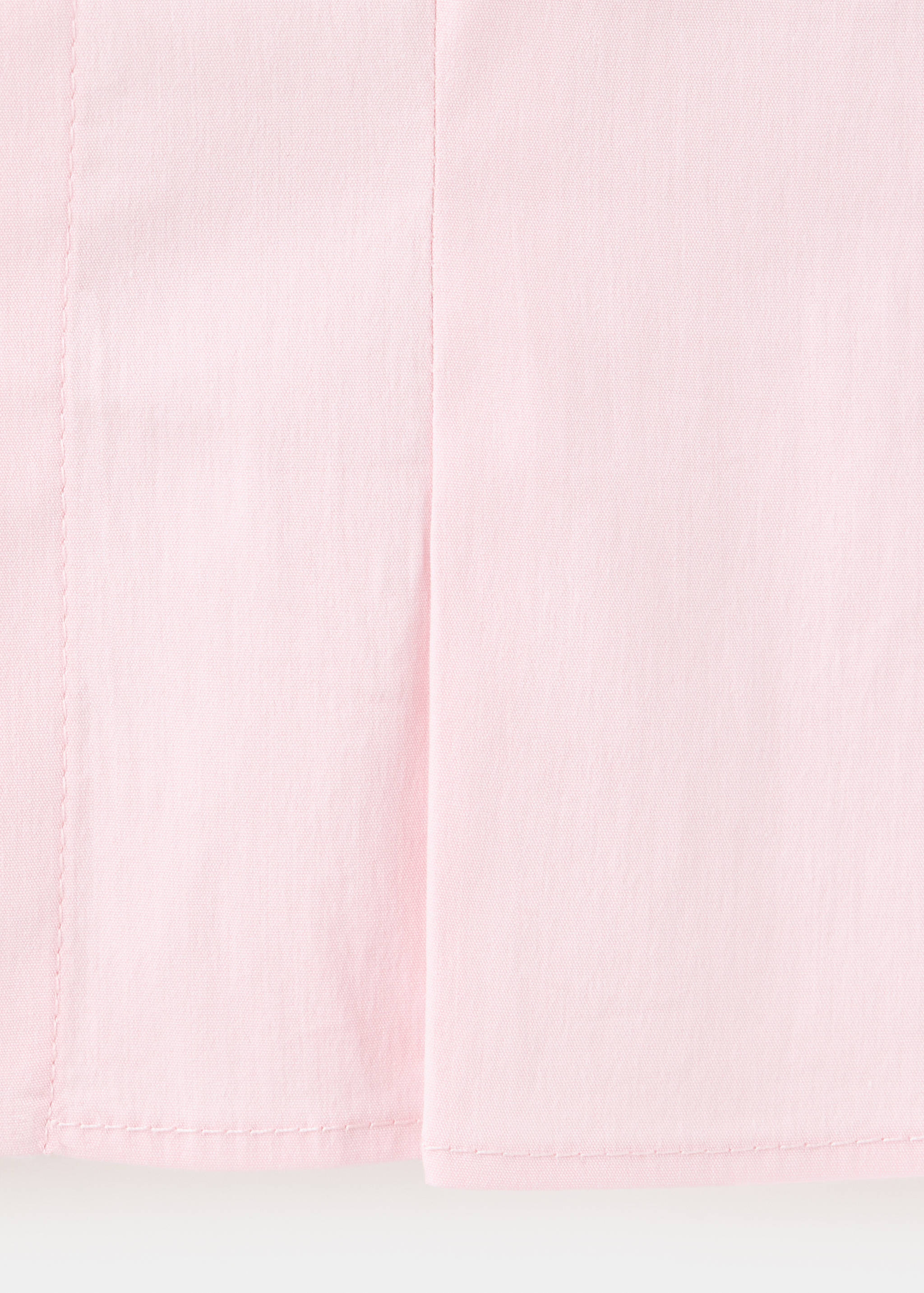 Blouse with button and lace details - Details of the article 0