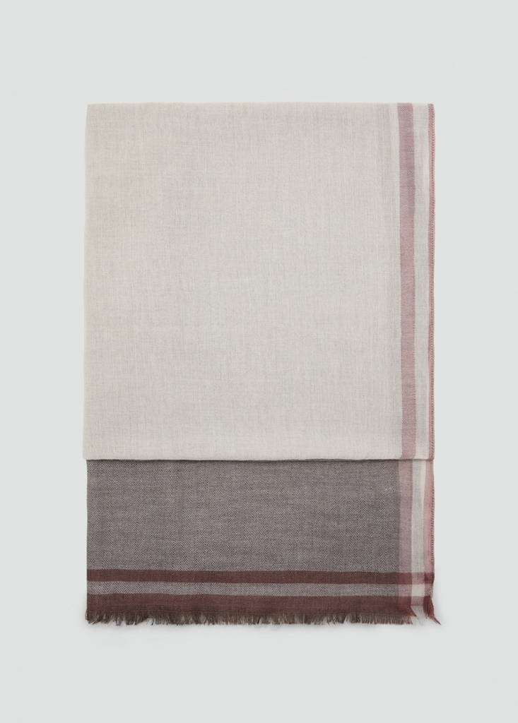 Flowy scarf — Chocolate