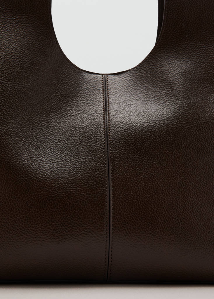Large shopper bag — Chocolate