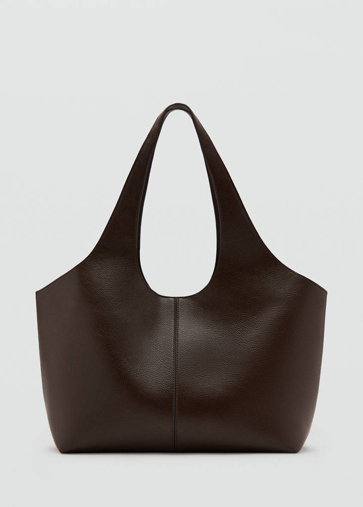 Large shopper bag — Chocolate