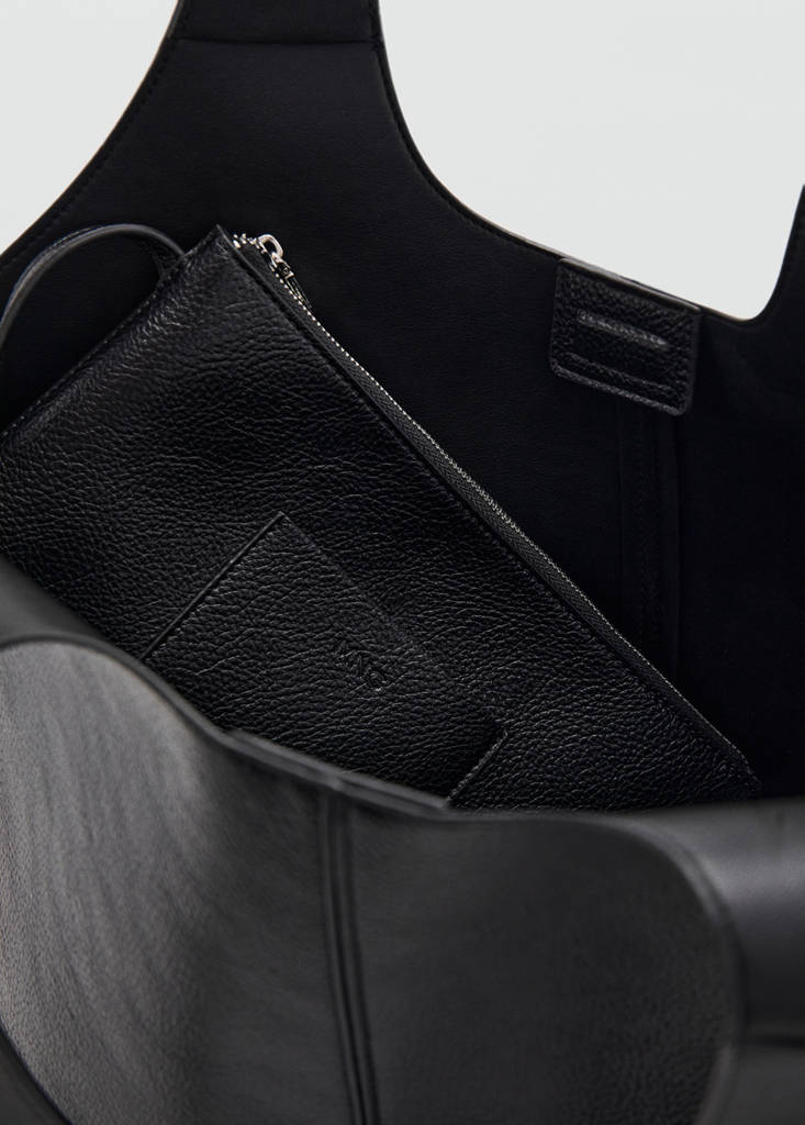 Large shopper bag — Black