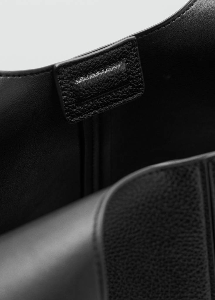 Large shopper bag — Black