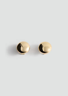 Round volume earrings — Gold 1