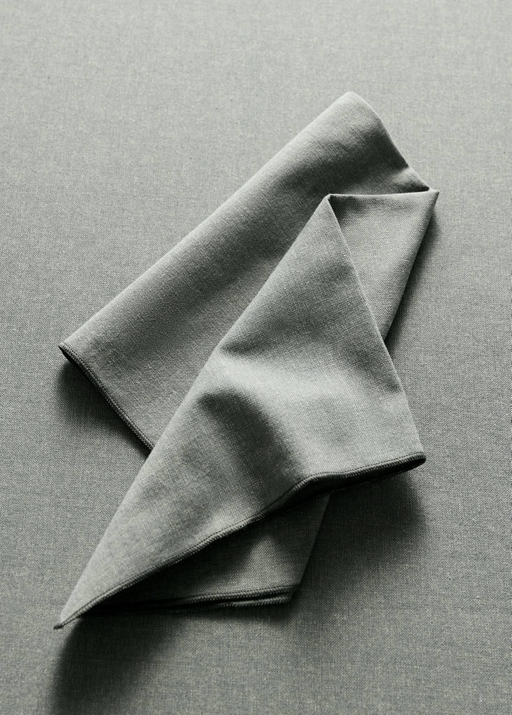 Pack of 2 100% cotton napkins — Green