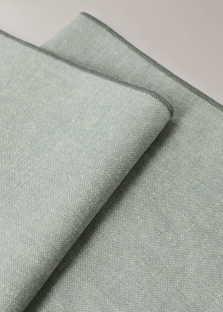 Pack of 2 100% cotton napkins — Green