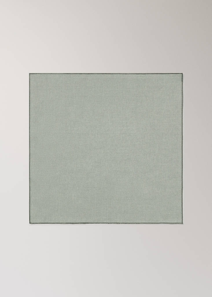 Pack of 2 100% cotton napkins — Green